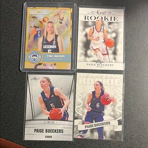 Paige Bueckers UCONN 2020 Rookie Cards